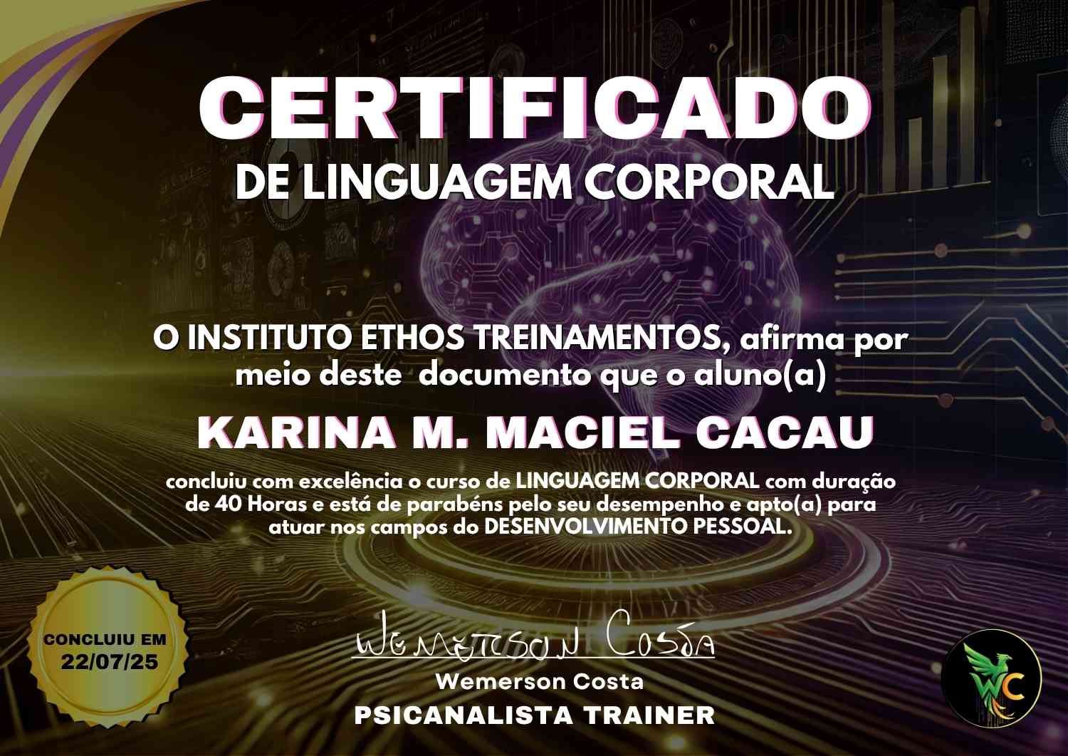 Certificado